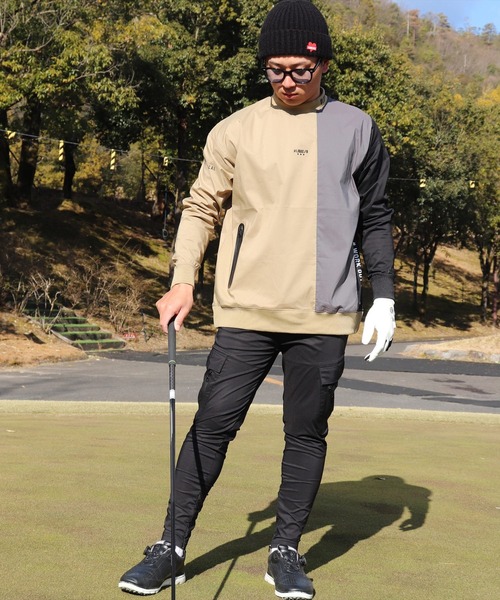 カーゴパンツ (RM)「LUXE/R GOLF」ストレッチ クロス メンズ
