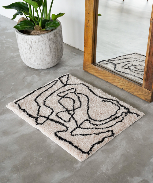 A BATHING APE（アベイシングエイプ） ラグ ラグマット APE HEAD RUG