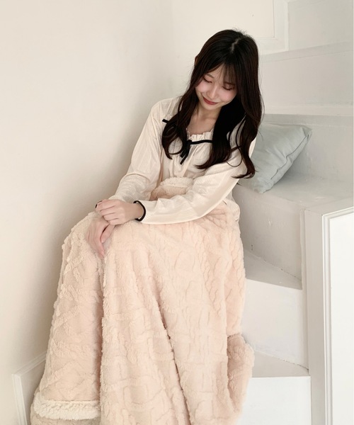 ブランケット ケーブル編みブランケット : ZOZOTOWN Yahoo!店 - 通販