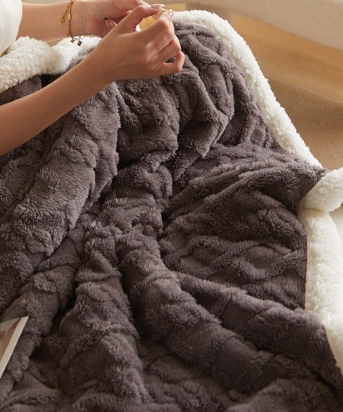 ブランケット ケーブル編みブランケット : ZOZOTOWN Yahoo!店 - 通販