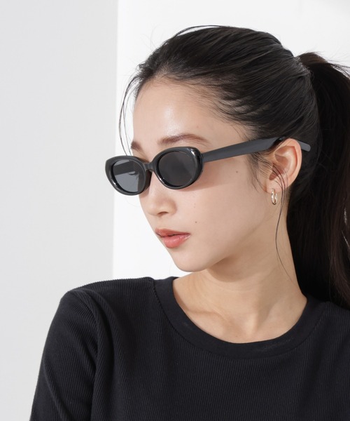 NANO universe（ナノ・ユニバース） サングラス オーバル型サングラス