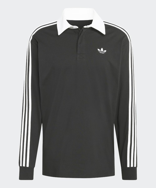 adidas（アディダス） ポロシャツ 3-STRIPS RUGBY LOGO POLO SHIRTS