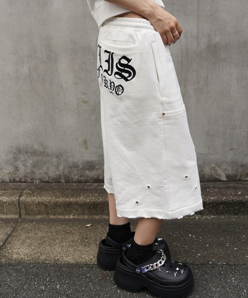 GALFY（ガルフィー） パンツ GA×GALFY-クロスガリノハーツハーフパンツ