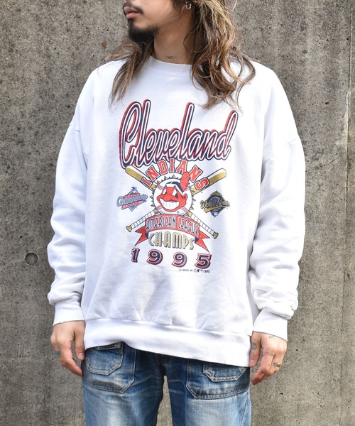 MLB インディアンズ フルジップトレーナー Lサイズ MLB クリーブランド