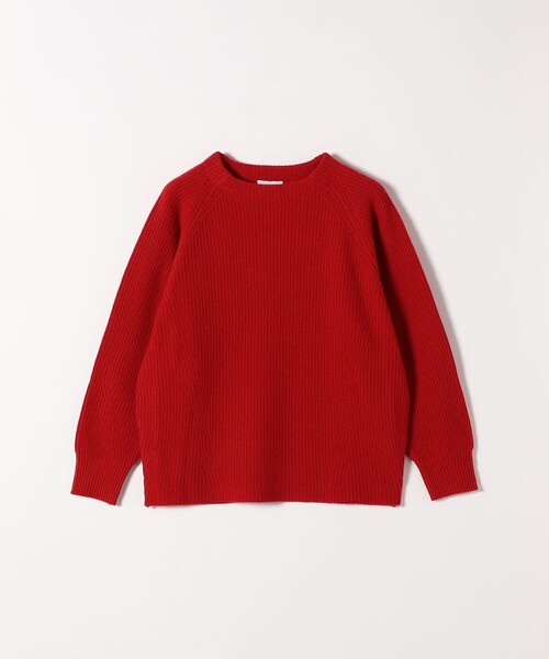 SHIPS any ニット セーター any:「手洗い可能」AQUA カシミヤ ミックス