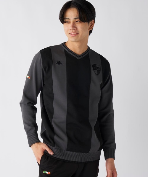 Kappa（カッパ） セーター ニット 「Kappa/カッパ」ストライプVネック
