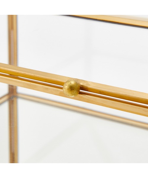 Francfranc（フランフラン） 収納 ガラスオーガナイザー ティッシュ