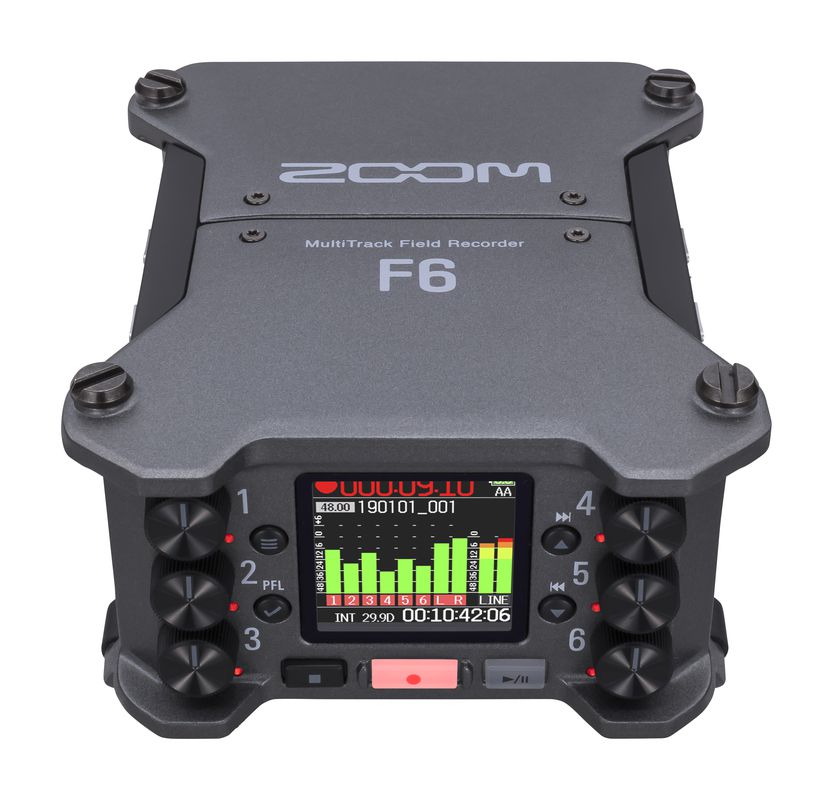 F6 6-Channel Field Recorder | ZOOM
