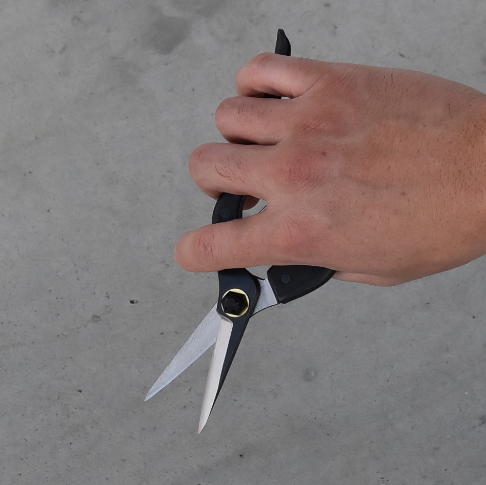 造園道具.com / KUROCO 片刃芽切鋏180㎜ ショートハンドルモデル