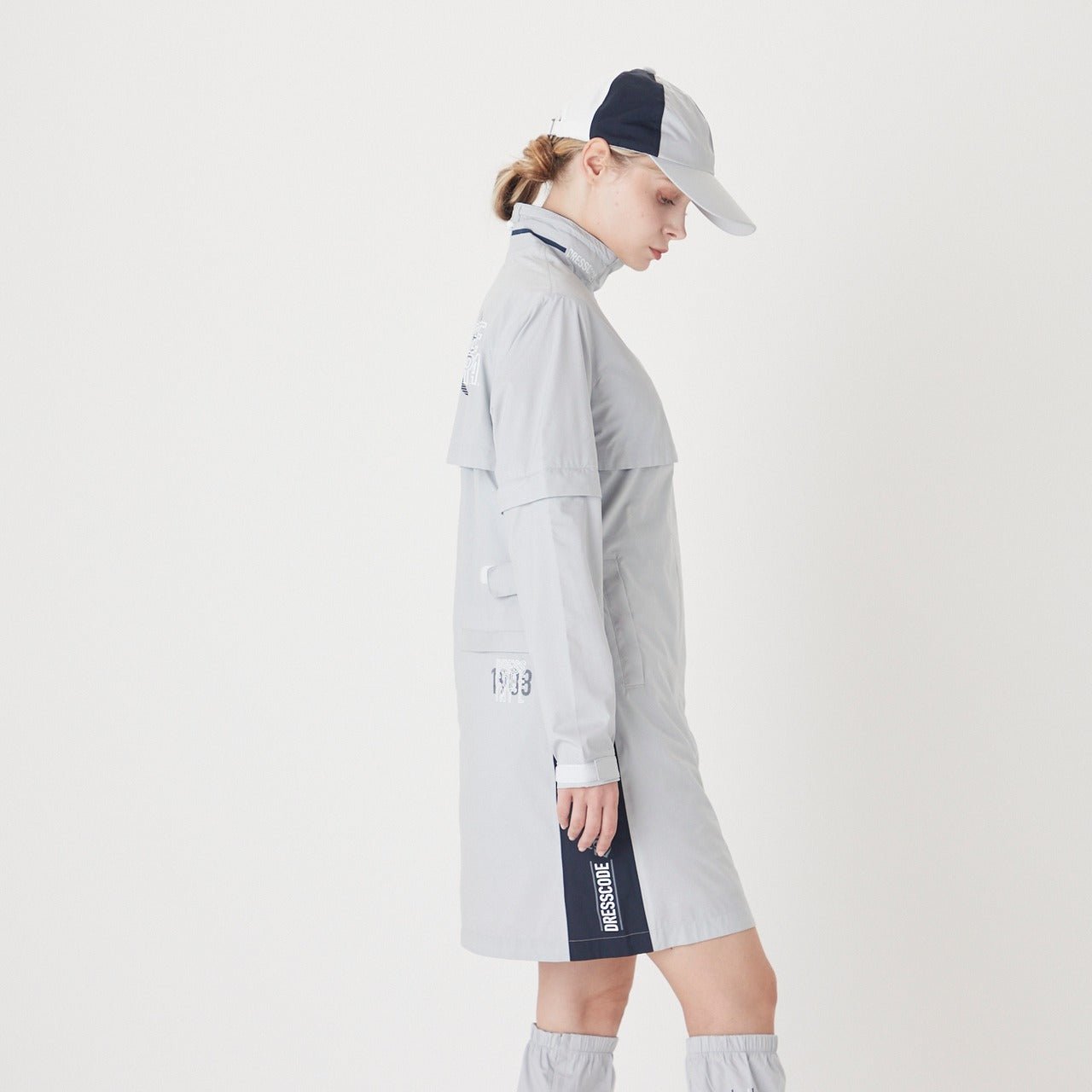 WOMEN レインウェア ライトグレー