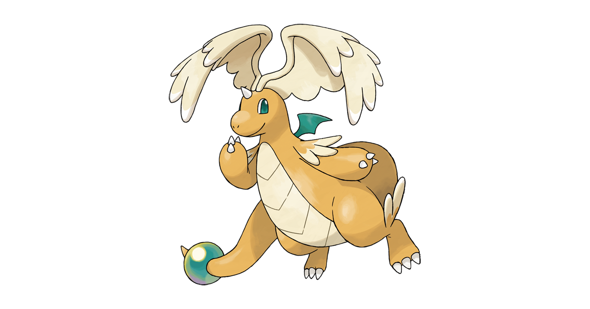 メガカイリュー｜ポケモンずかん