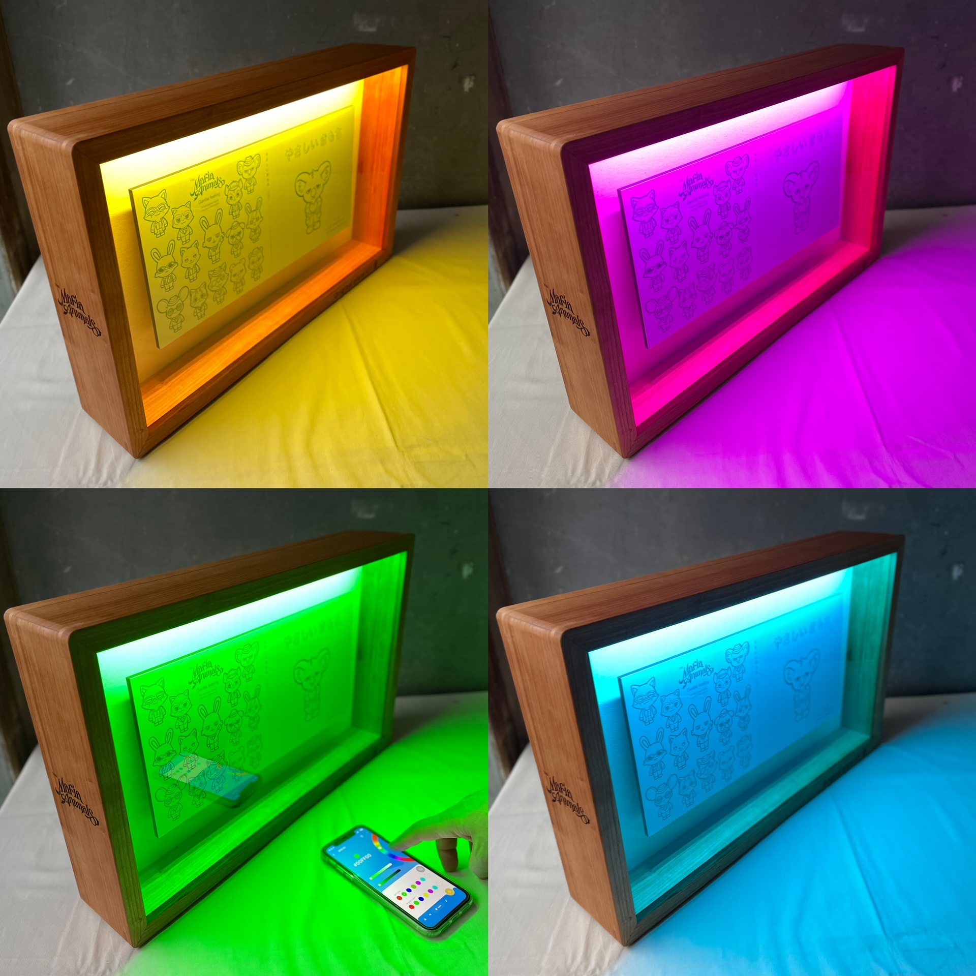 コラボ】えほん作家原版用LED展示フレームボックス | ZUKOUSHITU®︎ 2.01