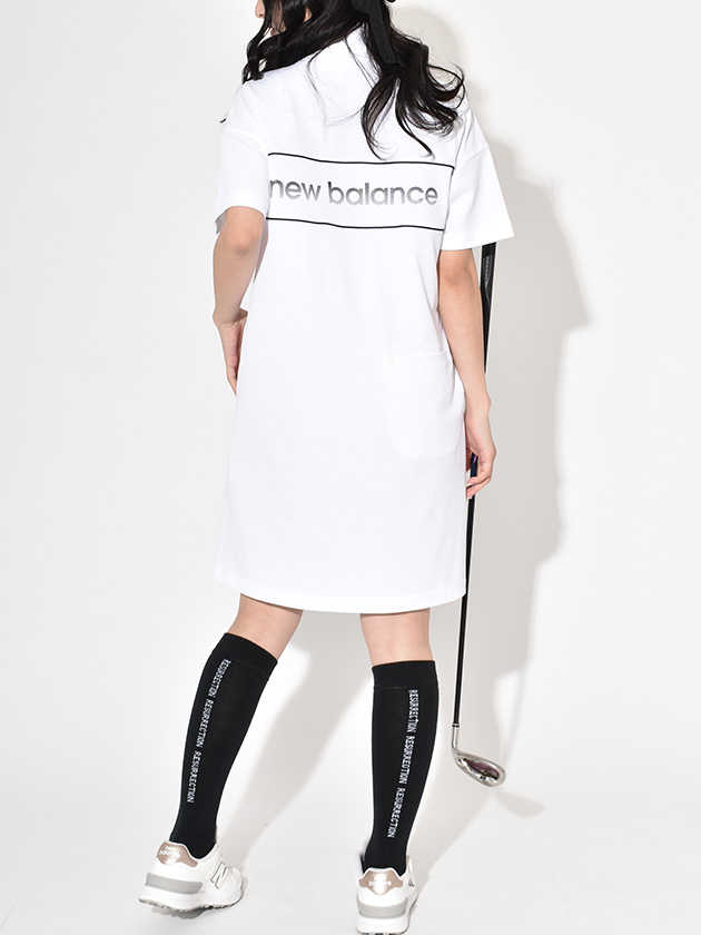 ニューバランスゴルフ 26年春夏新作 ハーフジップワンピース 012