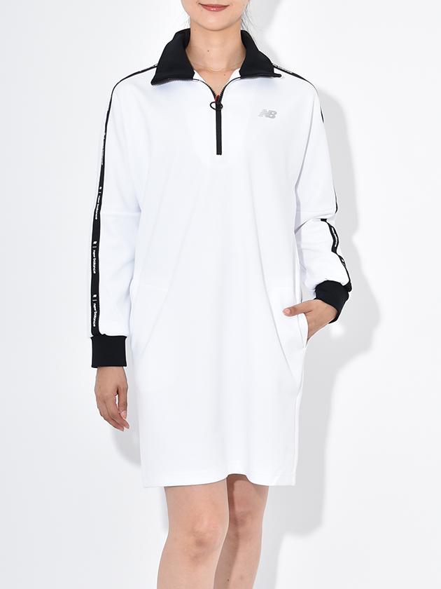 ニューバランスゴルフ スウェットハーフジップワンピース 012-4224502