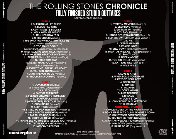 THE ROLLING STONES / CHRONICLE =FULLY FINISHED STUDIO OUTTAKES