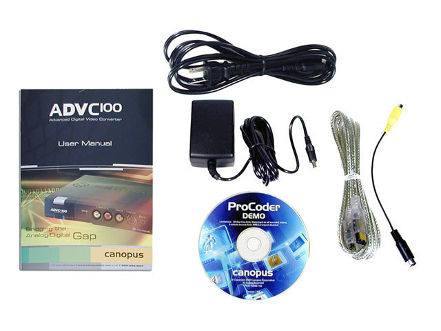 Configure a PC with Canopus ADVC-100 Digital Converter