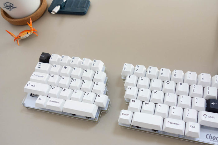 Choco60 rev.2を作って、自作キーボードデビューをした🎉 | achamixx club
