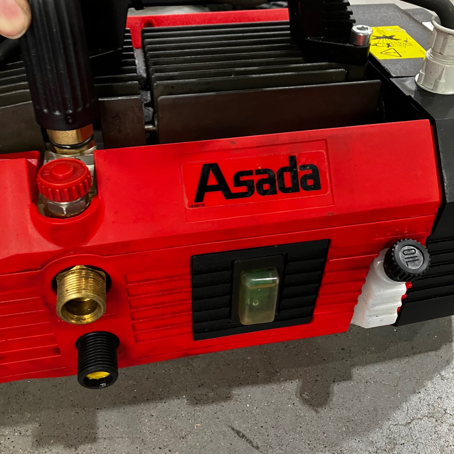 店頭受取り限定】〇アサダ(ASADA) 高圧洗浄機 8.5/60 HD8506【川口店