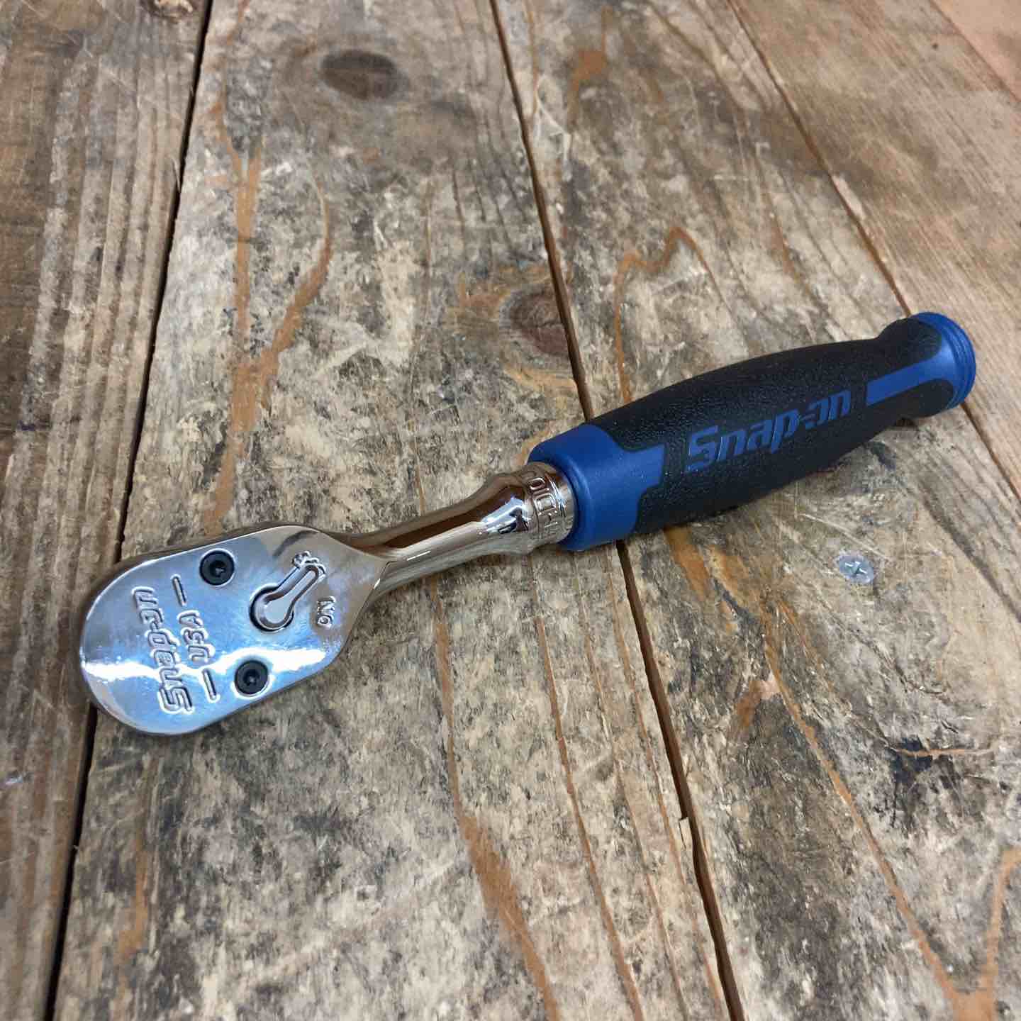 〇スナップオン(Snap-on) 3/8sq ラチェットハンドル FHD100MB マリン