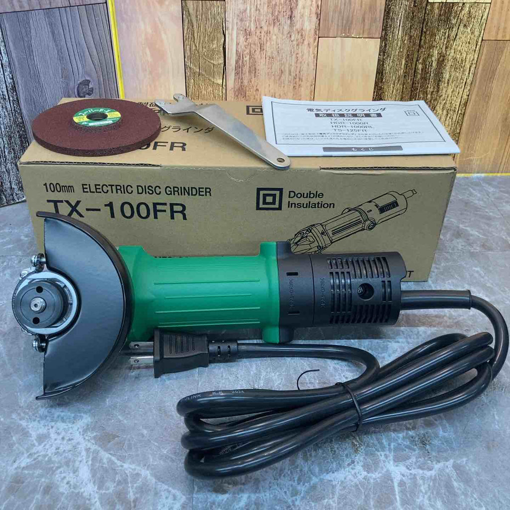 ◇富士製砥(Kosoku) 100mmディスクグラインダ TX-100FR【八潮店