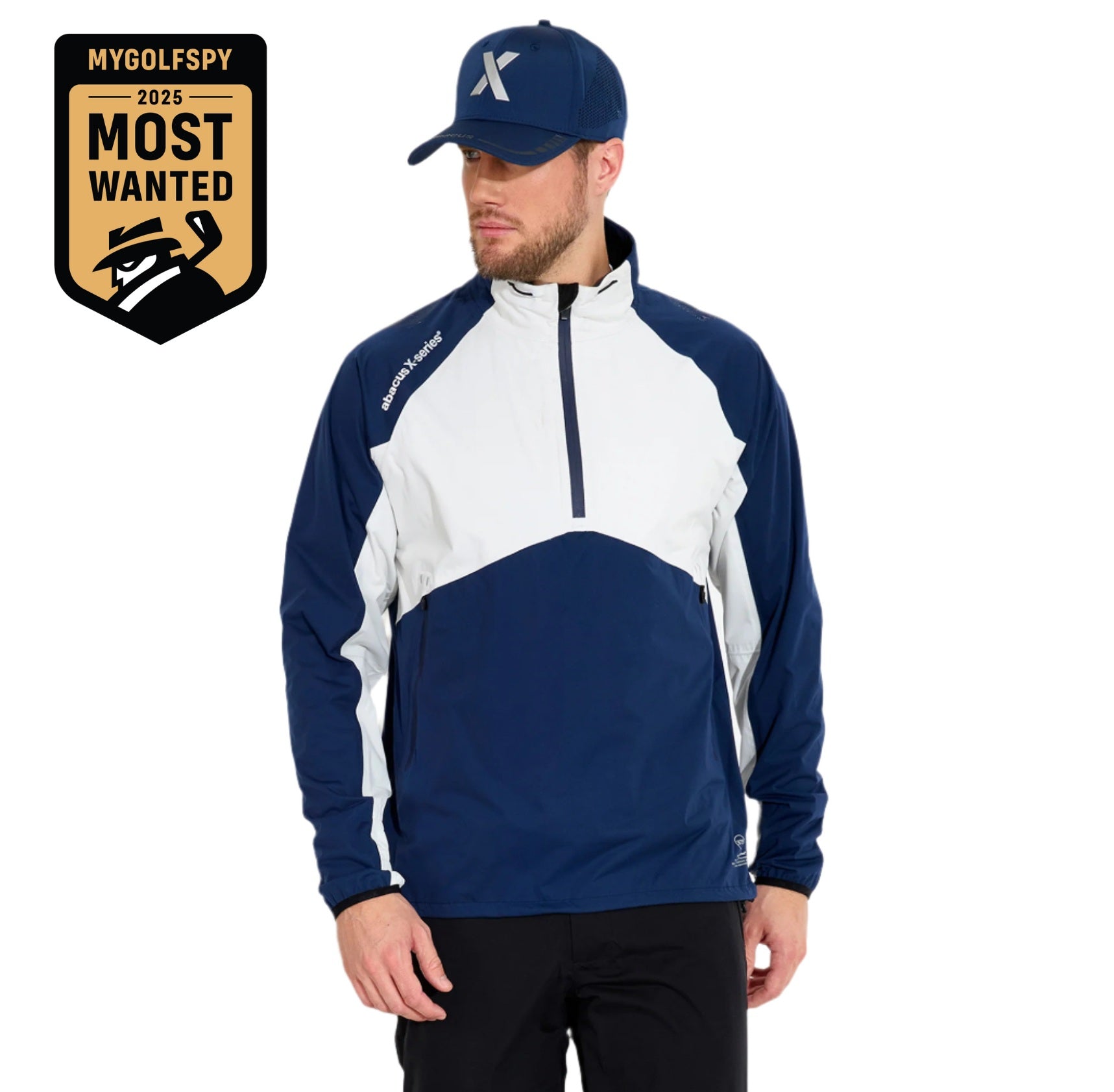Men Pitch 37.5 technology waterproof half-zip (7.4oz) – Abacus