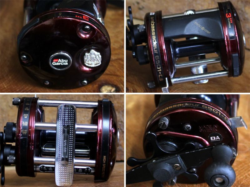 ワインカラーABU ambassadeur 6501 C3 IAR5.3：1☆左 - ABU's memory