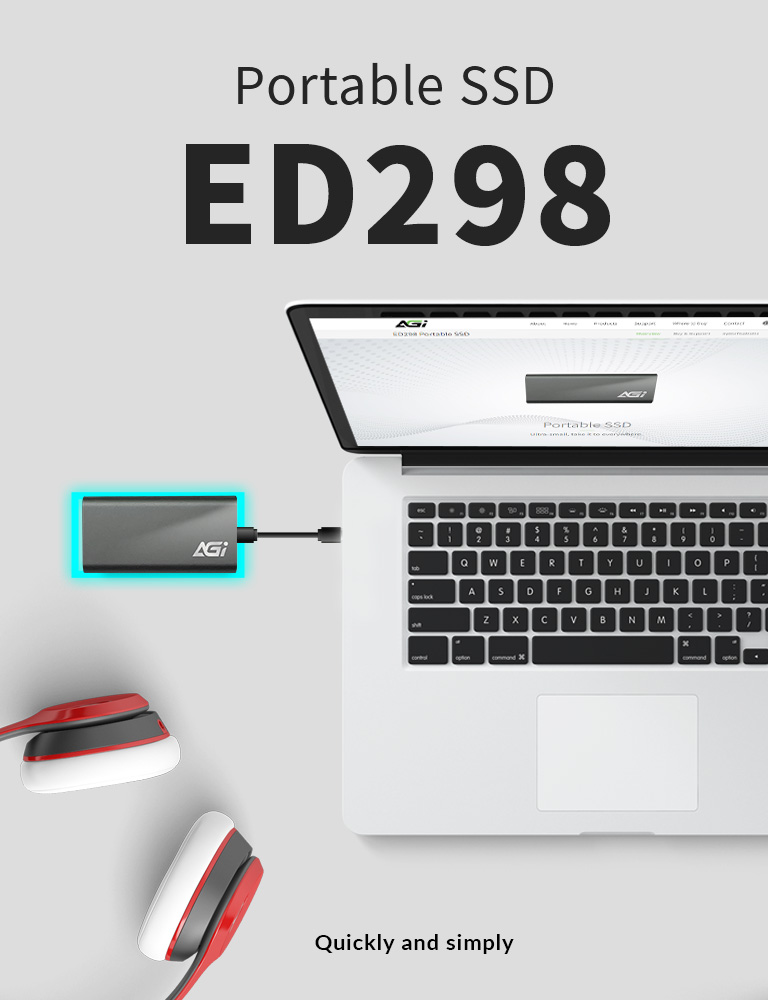 ED298 Portable SSD - AGI Technology