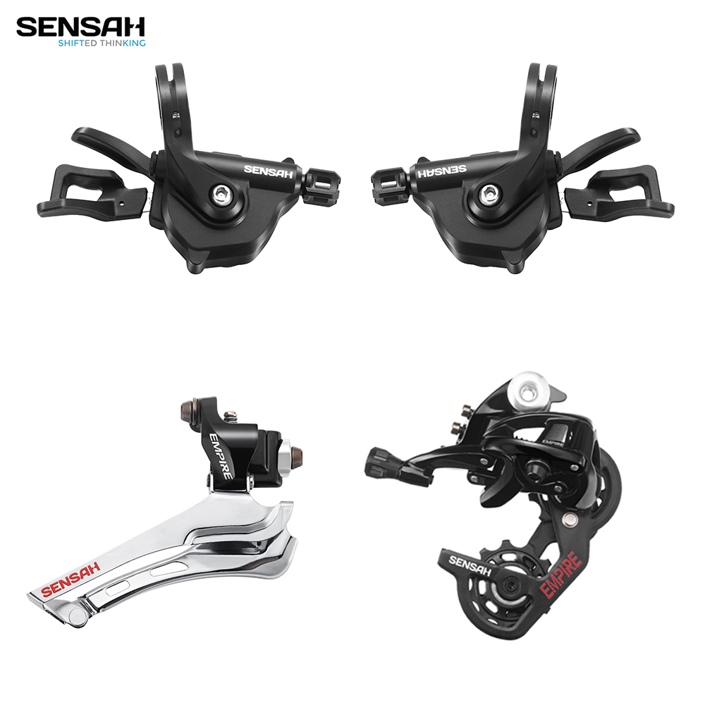 Sensah 2 × 11速度、22道路グループセット、フラットハンドルシフター