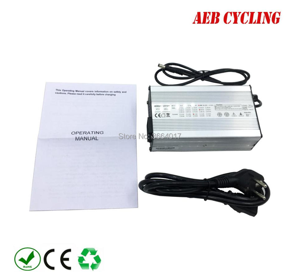 リチウムイオン充電器MATE Xバイク用充電器、RCA充電プラグ付き充電器