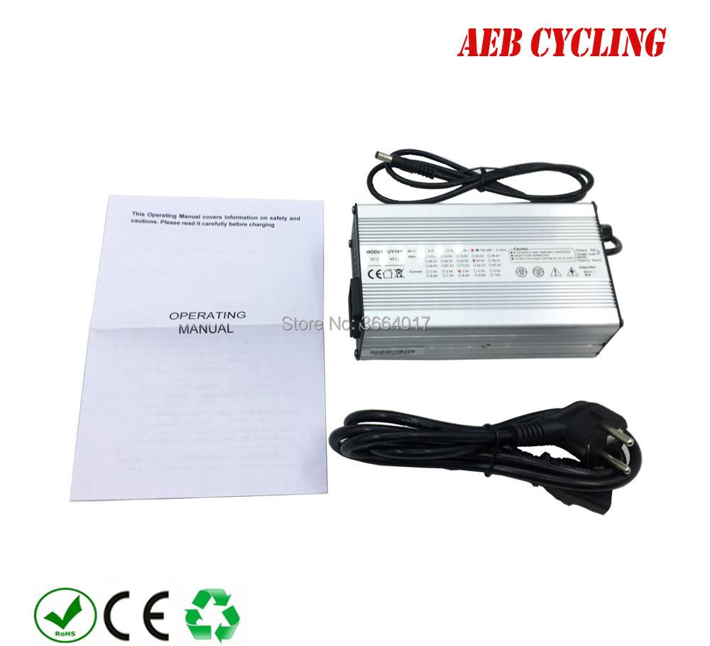 リチウムイオン充電器MATE Xバイク用充電器、RCA充電プラグ付き充電器