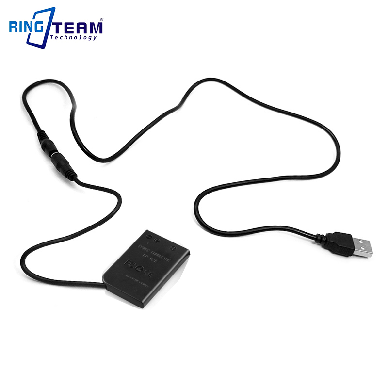 EN-EL5 EP-62A EH-62A Dummy Battery Coupler with USB Cable for