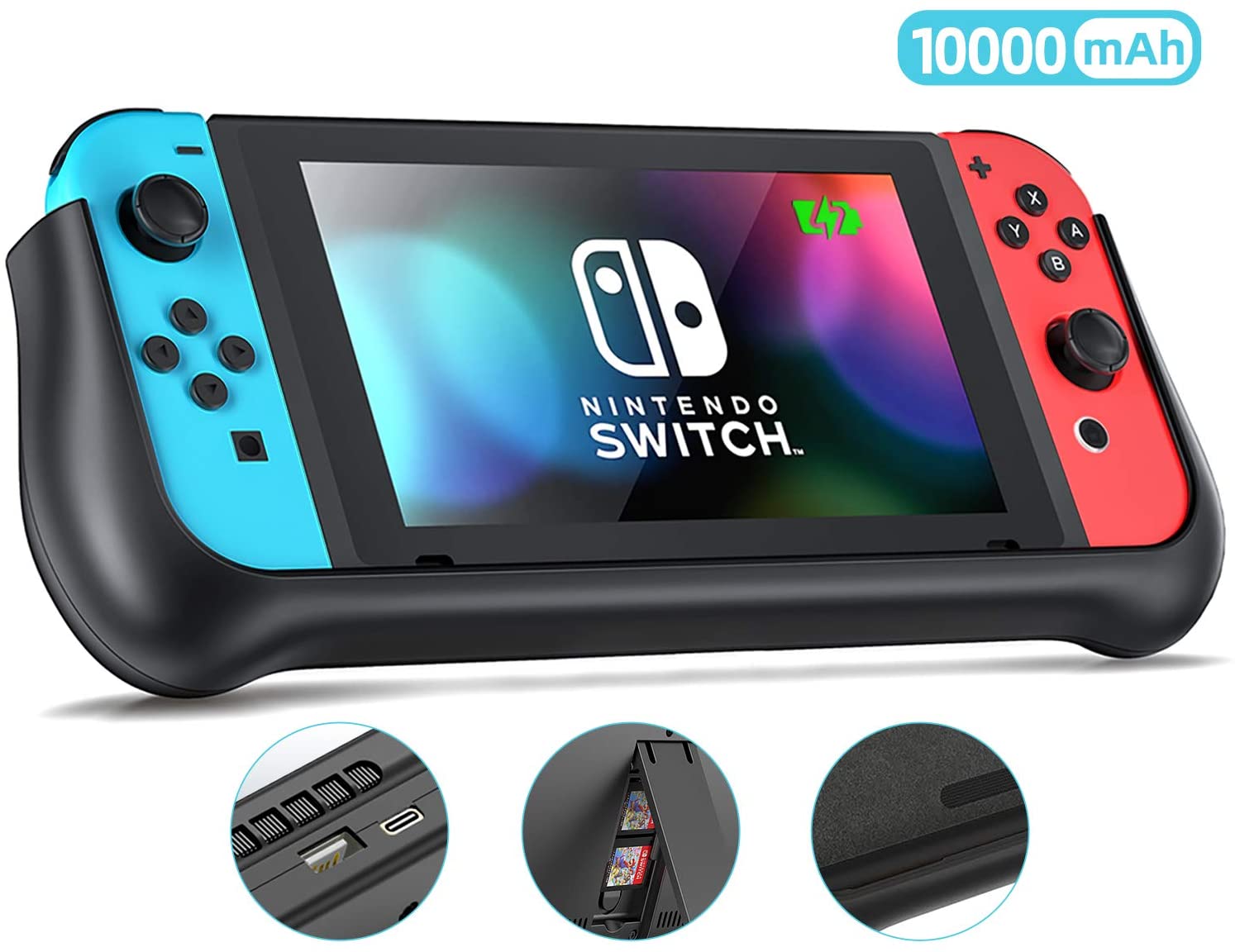 10000mAh External Battery Station for Nintendo Switch/Switch OLED