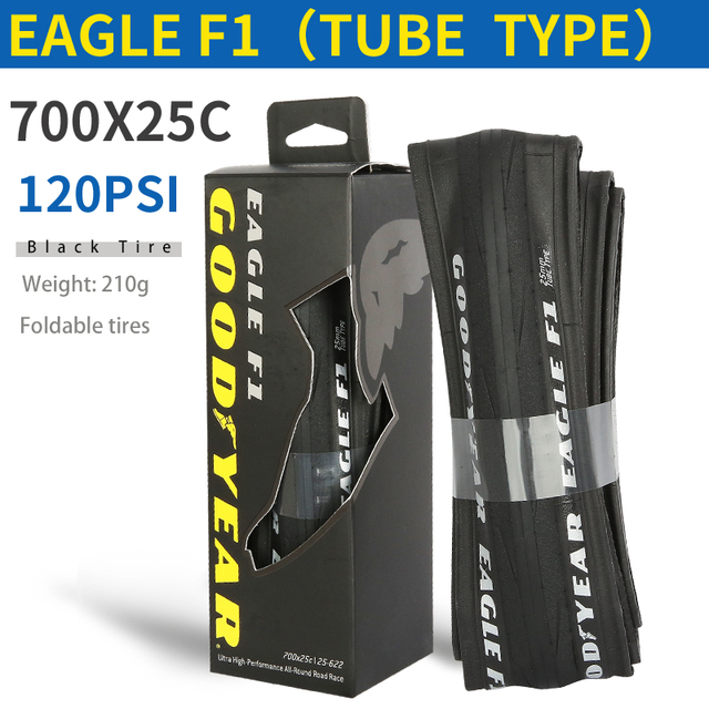 Goodyear Eagle F1 Road Bicycle Tire Open Tire / Tubeless Complete