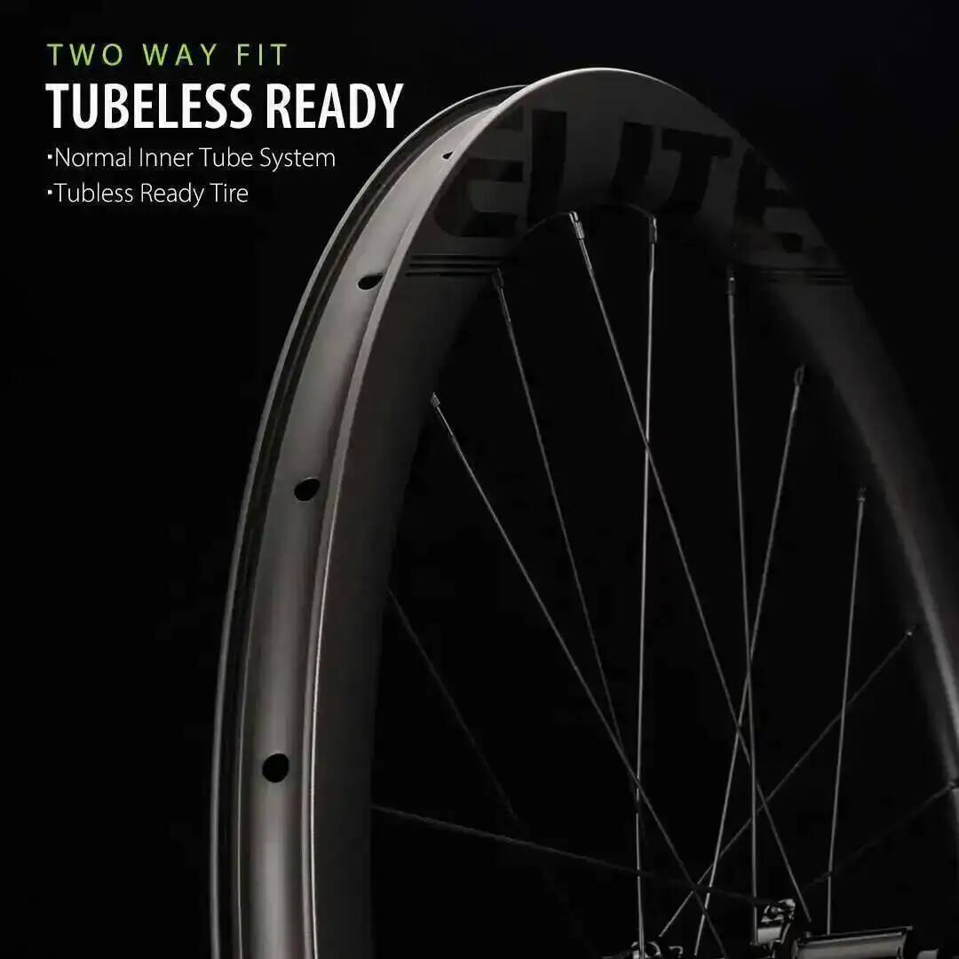 ELITEWHEELS EDGE Gravel Wheels Ultralight 1356g Wing 20 Spoke For