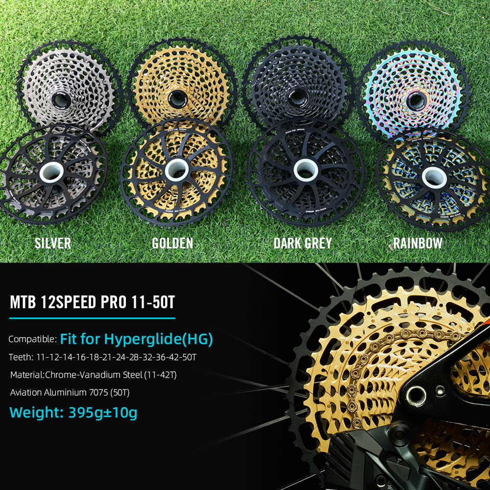 SPEDAO 12速MTBカセット 10-52T 10-50T 11-50T XD HG フリーホイール