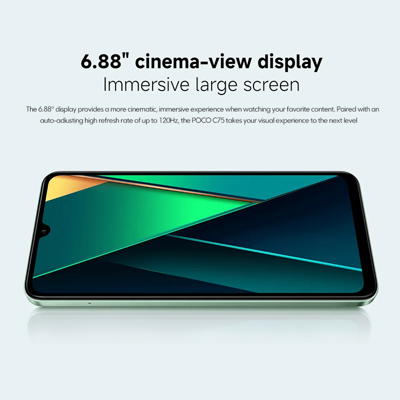 POCO C75 Global Version Smartphone NFC 120Hz 6.88