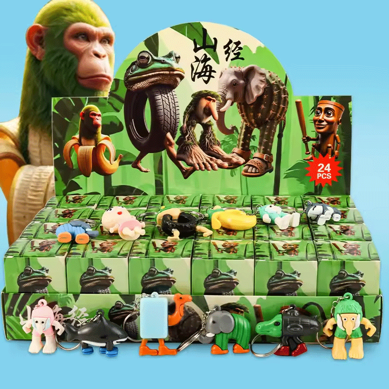 24PCS Tungtungtung Sahur Figurine Blind Box Toys