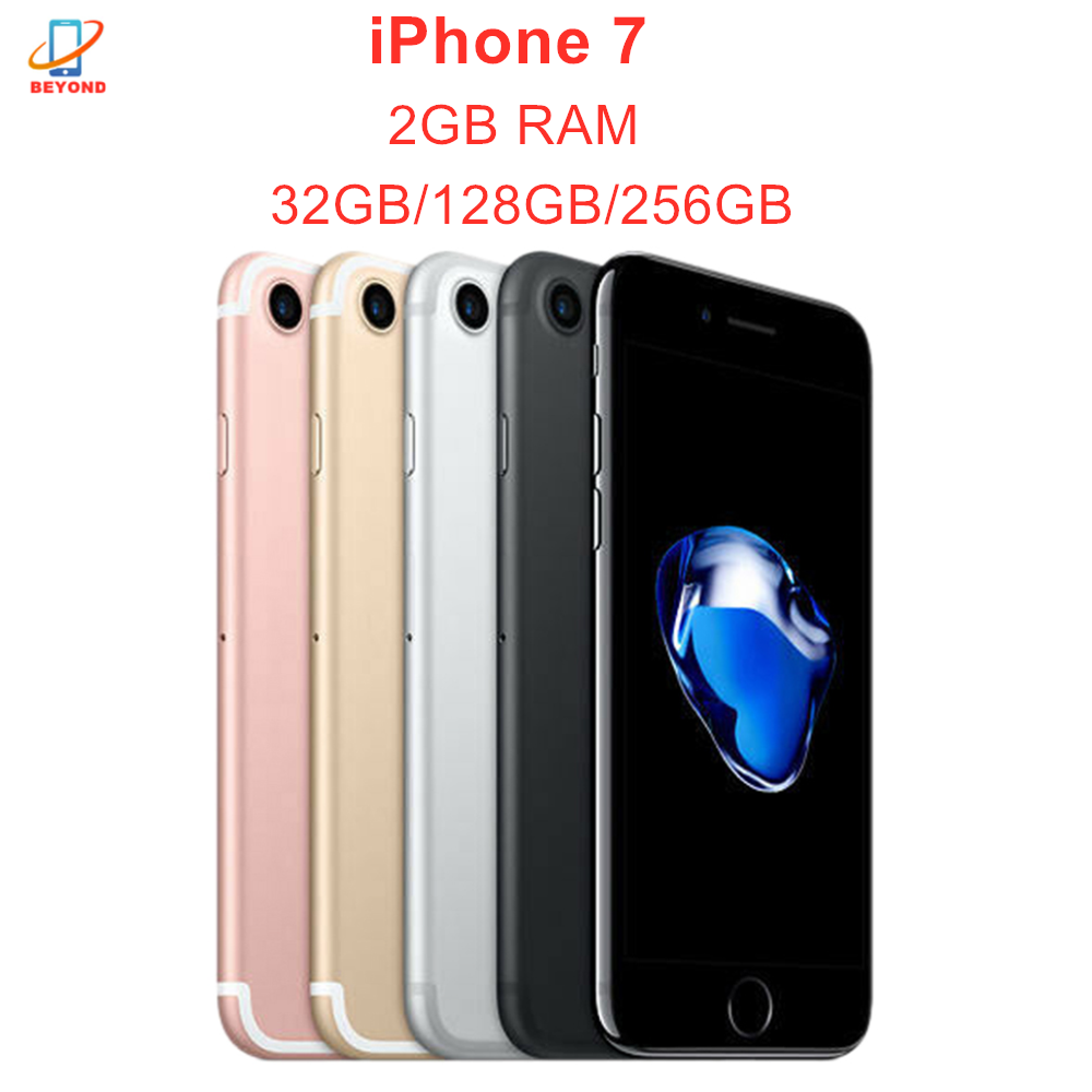 Apple iPhone 7 / 7Plus 32GB 128GB 256GB ROM 4.7'/5.5′ IPS LCD 12MP