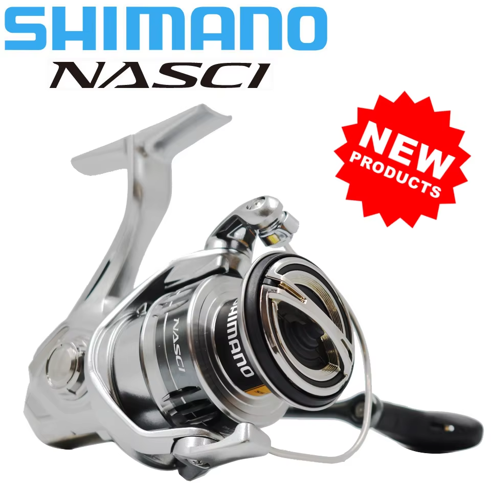 21 New SHIMANO NASCI Spinning Fishing Reel 5+1BB Hagane Gear