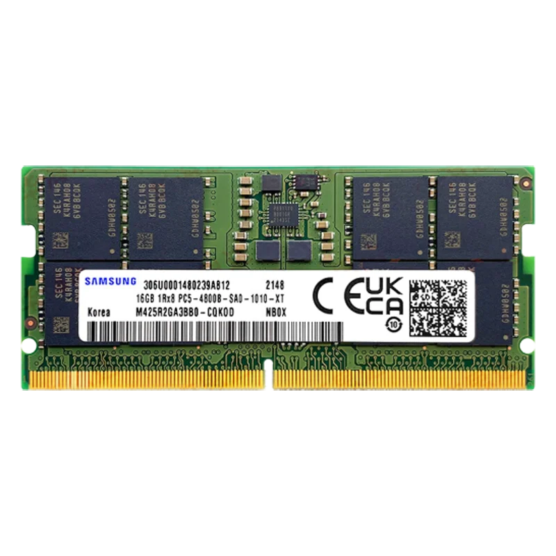 Samsung DDR5 RAM 4800MHz 5600MHz RAM 8GB 16GB 32GB SODIMM 262-Pin