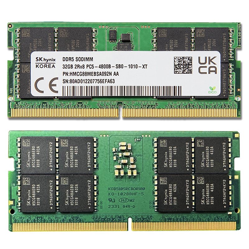 SK ハイニックス RAM DDR5 8 ギガバイト 16 ギガバイト 32 ギガバイト
