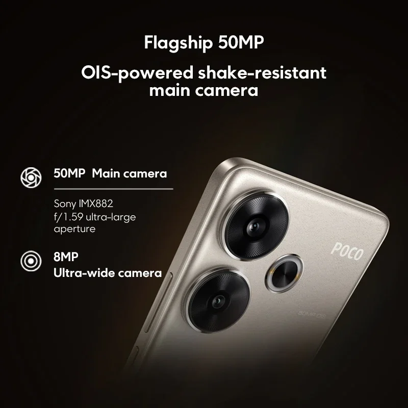 NEW POCO F6 Smartphone Global Version 256GB 512GB Snapdragon®8s