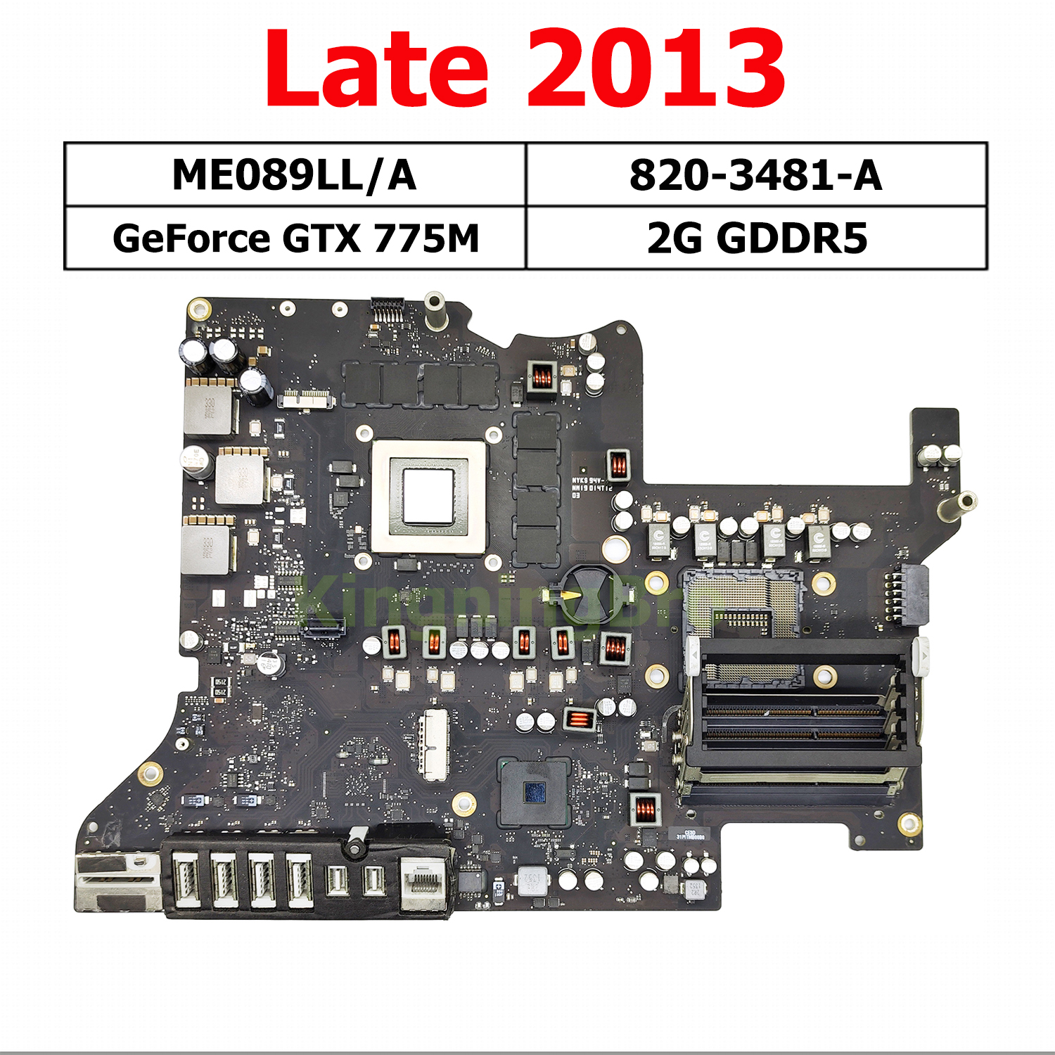 オリジナルマザーボード 820-3299-A 820-3481-A 820-4652-A 820-00292