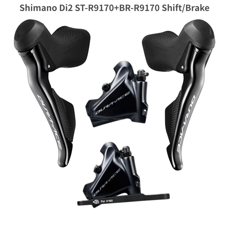 shimano Dura Ace Di2 2x11-speed ST-R9170 + BR-R9170 Disc Brake Set