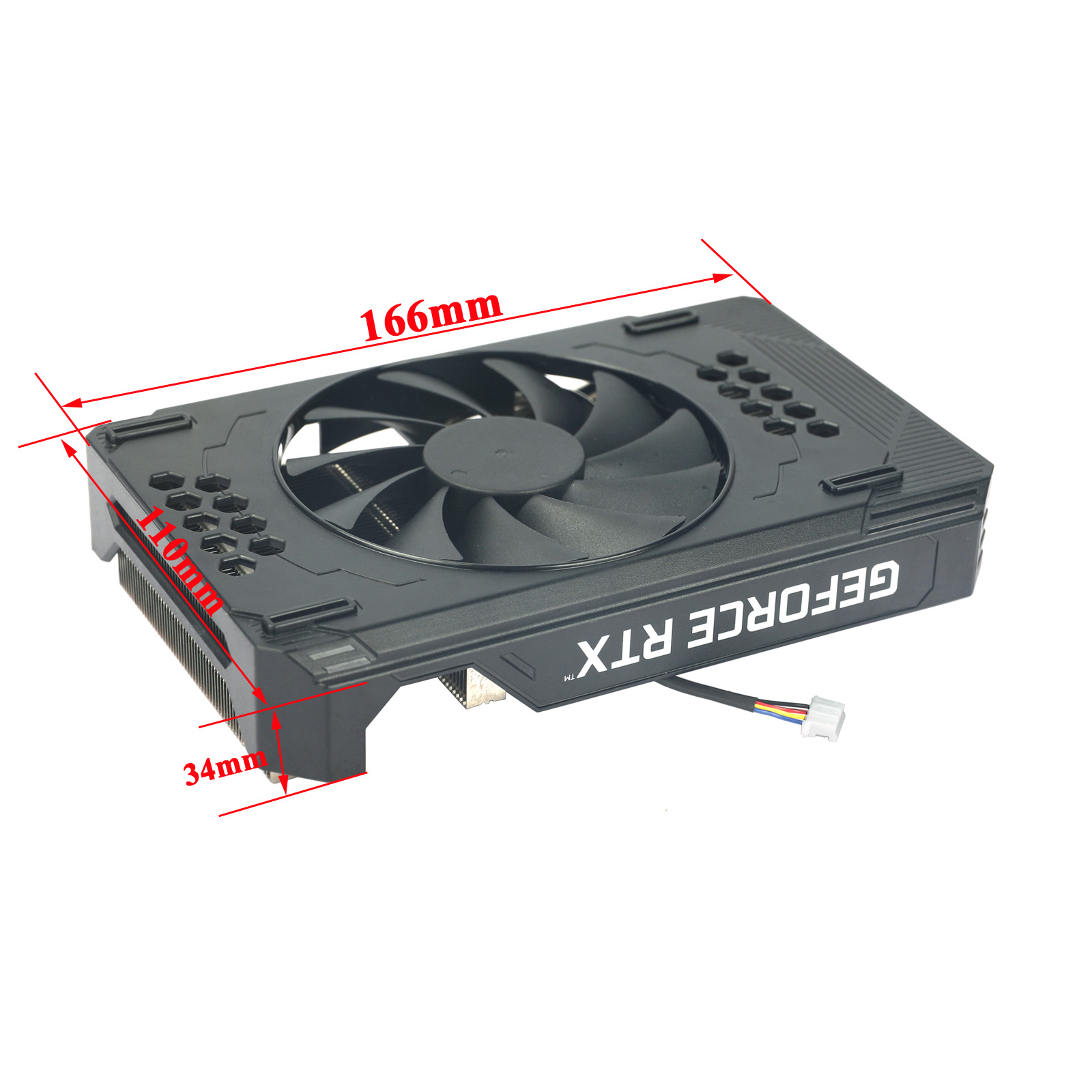 Palit RTX 3060 Ti グラフィックスカードヒートシンク交換 ITX ケース