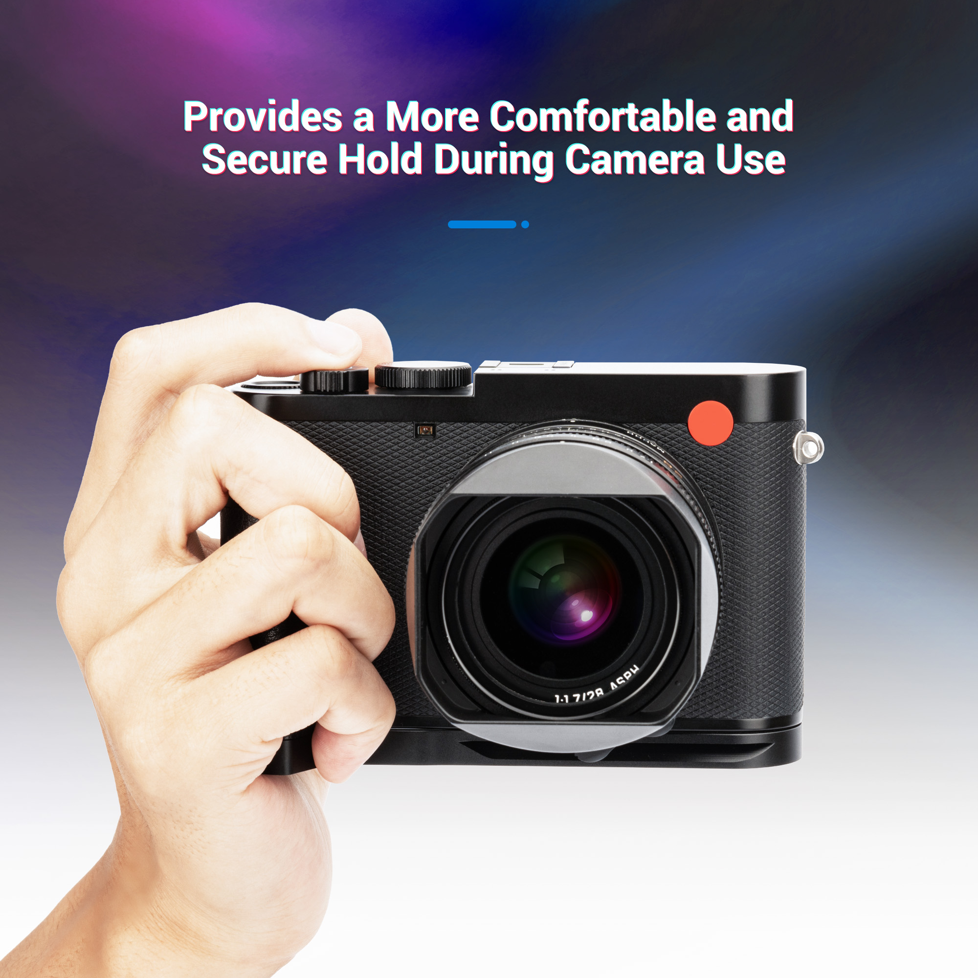 Jc-金属製カメラハンドグリップ,HG-Q3 lブラケット,leica q3