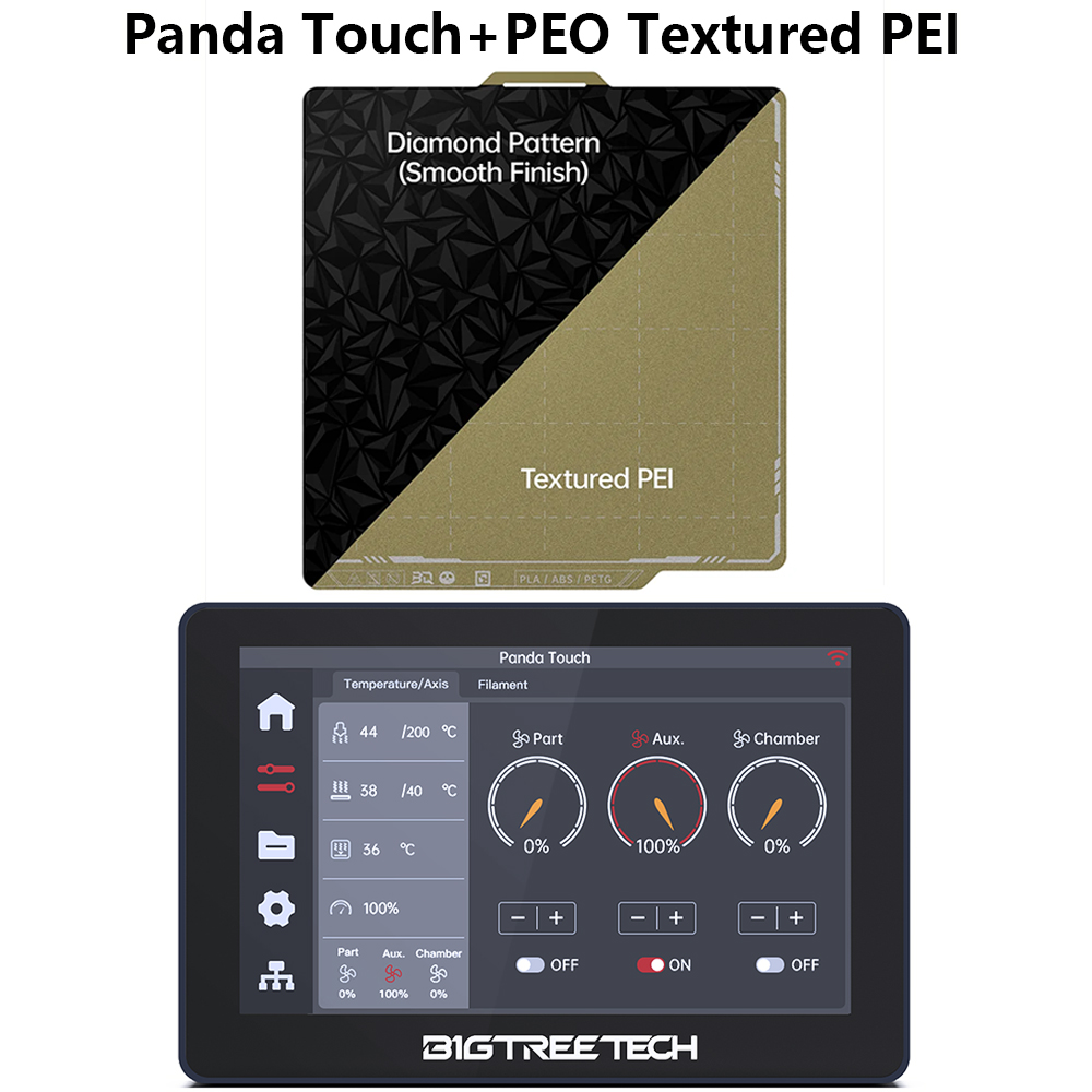 BIGTREETECH パンダタッチ 5 インチタッチスクリーンマルチプリンタ