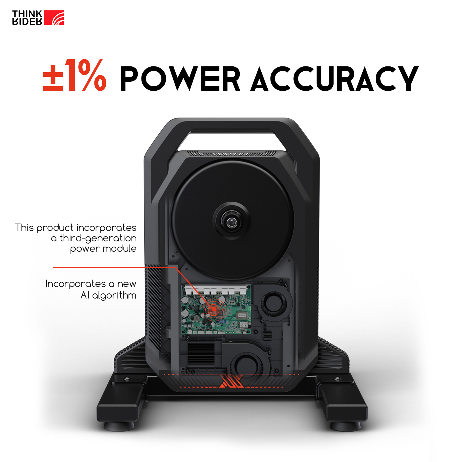 ThinkRider XXPRO ダイレクトドライブ スマート バイク トレーナー