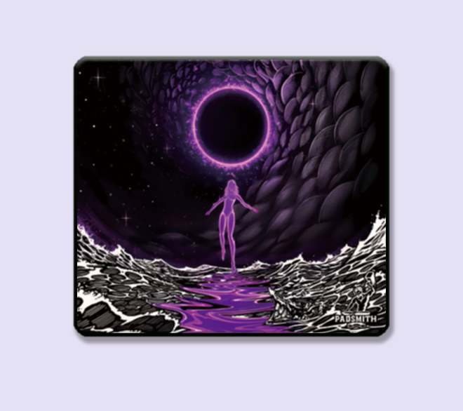 PADSMITH The Empress Tempered glass mouse pad, esports mouse pad