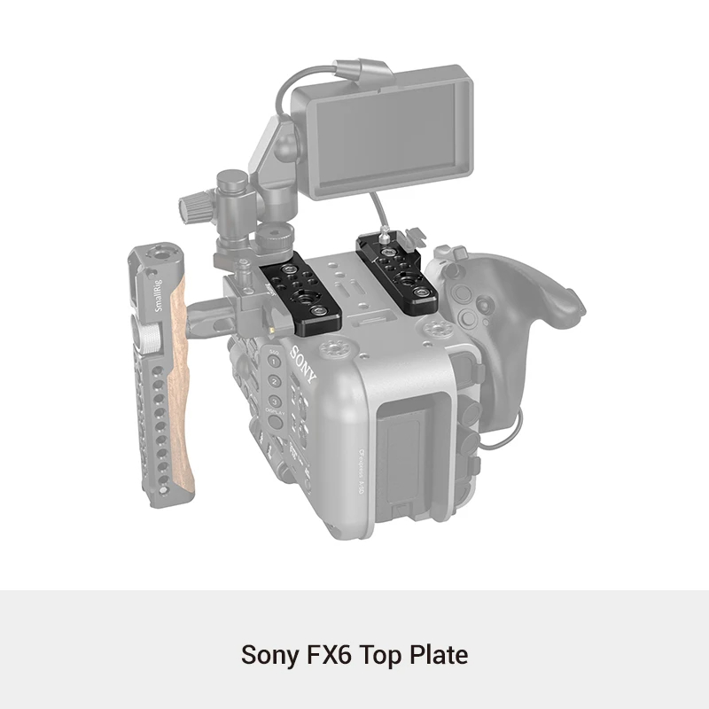 Smallrig-sonfx6用ケージキット,新しいデザイン,内蔵1/4インチ〜20穴